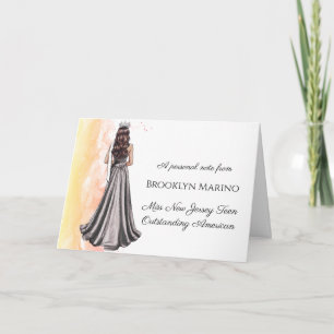 Chestnut Portrait Note Cards   Tangerine Dream