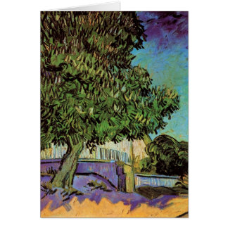 Chestnut Tree in Blossom by Vincent van Gogh