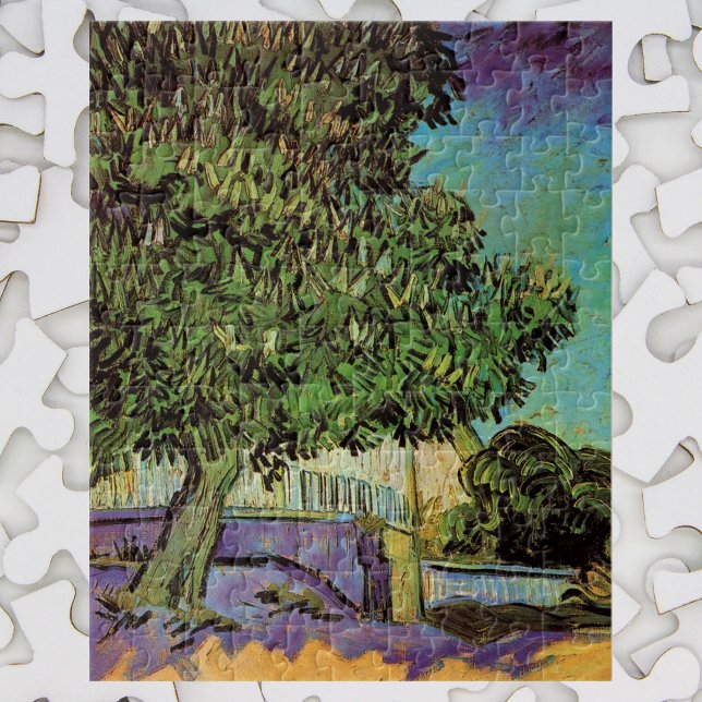 Chestnut Tree in Blossom by Vincent van Gogh Jigsaw Puzzle (Creator Uploaded)