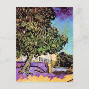 Chestnut Tree in Blossom, Vincent van Gogh Postcard