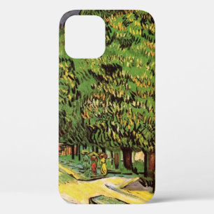 Chestnut Trees in Blossom by Vincent van Gogh iPhone 12 Case