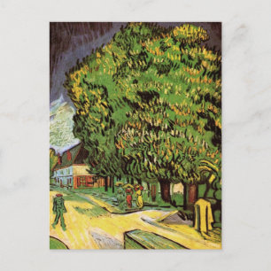 Chestnut Trees in Blossom by Vincent van Gogh Postcard