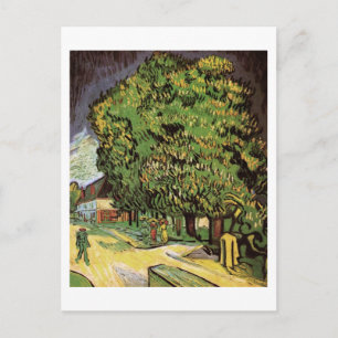 Chestnut Trees in Blossom, Vincent van Gogh Postcard