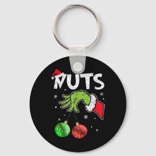 Chestnuts Christmas Family Matching Couples Chest Key Ring