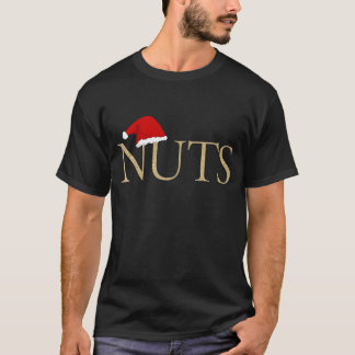 chestnuts funny christmas matching couples T-Shirt