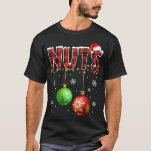 Chestnuts Funny Matching Couples Christmas Lights  T-Shirt