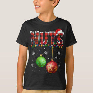 Chestnuts Funny Matching Couples Christmas Lights  T-Shirt