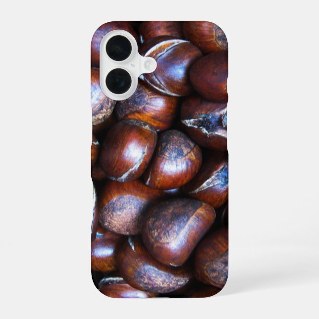 Chestnuts iPhone 16 Case (Back)