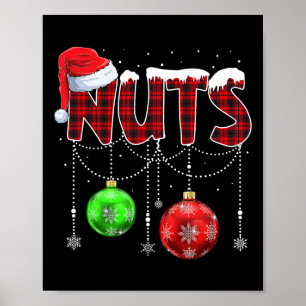 Chestnuts Matching Family Fun Chest Nuts Christmas Poster
