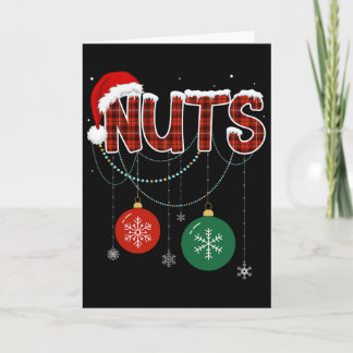 Chestnuts Matching Family Fun Couples Chest Nuts C Card