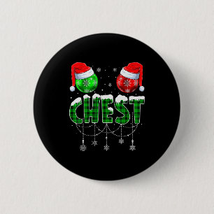 Chestnuts Matching Family Funny Chest Nuts Christm 6 Cm Round Badge