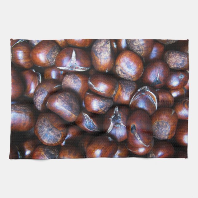 Chestnuts Tea Towel (Horizontal)