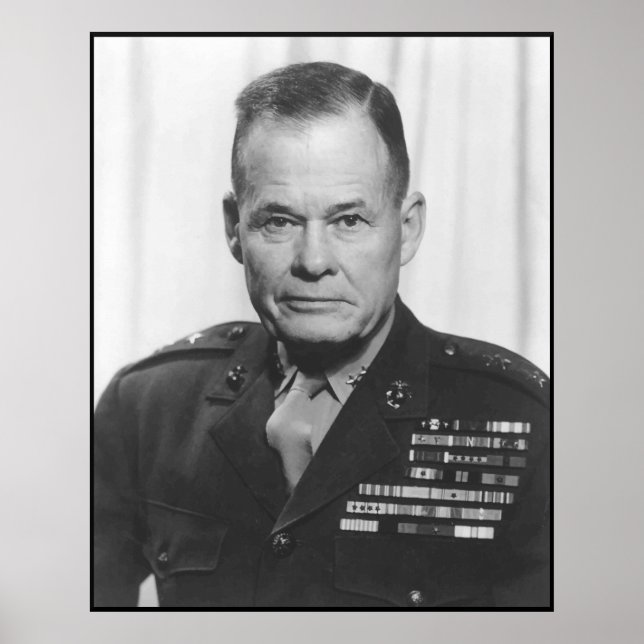 Chesty Puller -- Border Poster (Front)