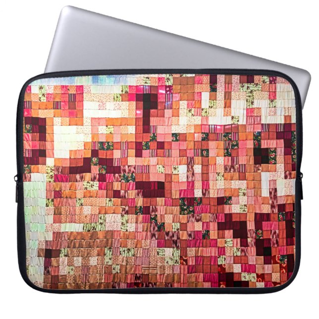 Cheung fung industrial building laptop sleeve (Front)