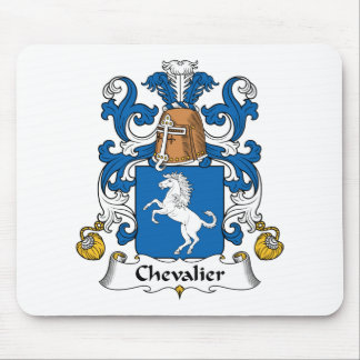 Chevalier Family Crest Mouse Pad