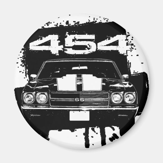 Chevelle 454 magnet (Front)
