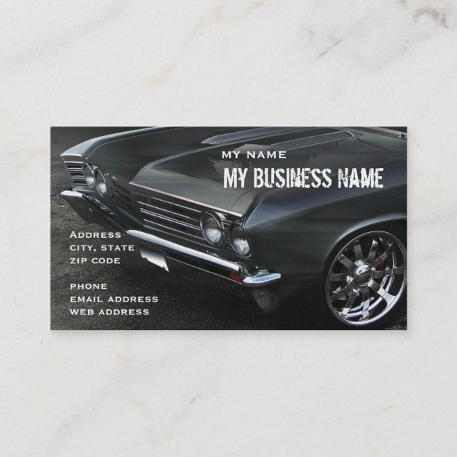 Chevelle Limited Business Card (Front)