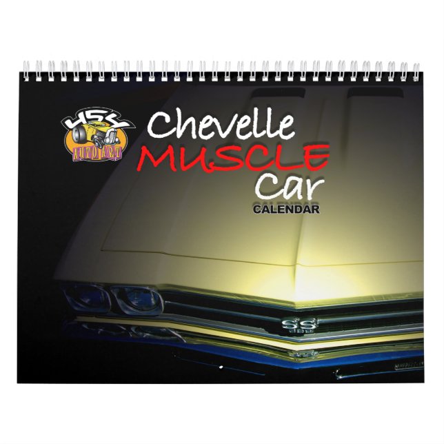 Chevelle Muscle Car Calendar (Cover)