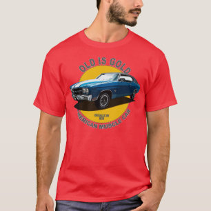 Chevelle SS American Muscle  60s 70s Old is Gold T-Shirt