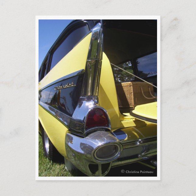 Chevrolet 1950s postcard (Front)