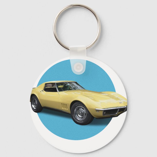 Chevrolet Corvette Key Ring (Front)