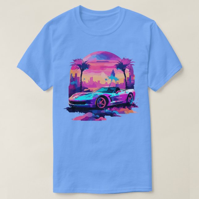 Chevrolet Corvette Lover T-Shirt (Design Front)