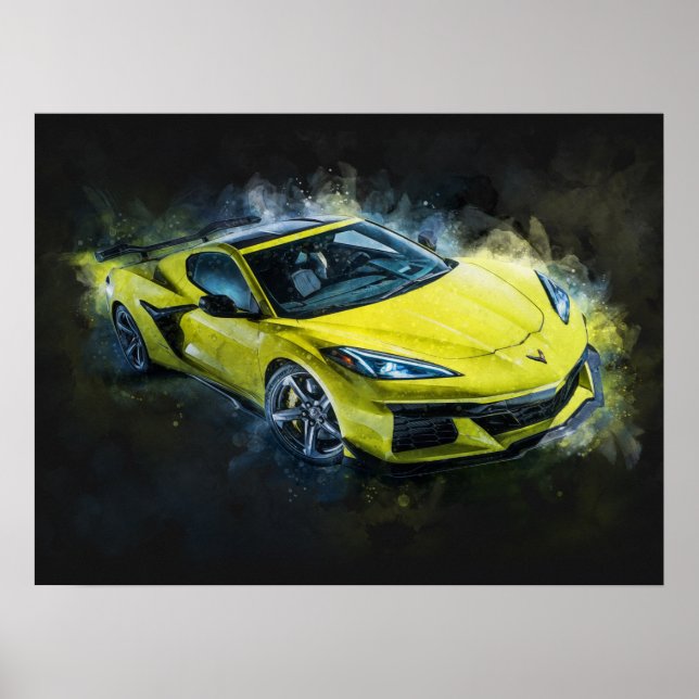 Chevrolet Corvette Z06 Poster (Front)