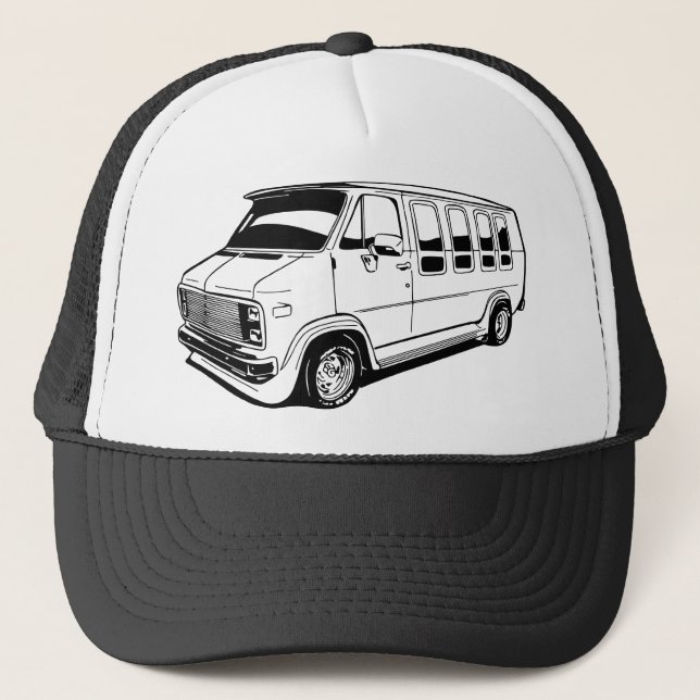 Chevrolet G20 Van Trucker Hat (Front)