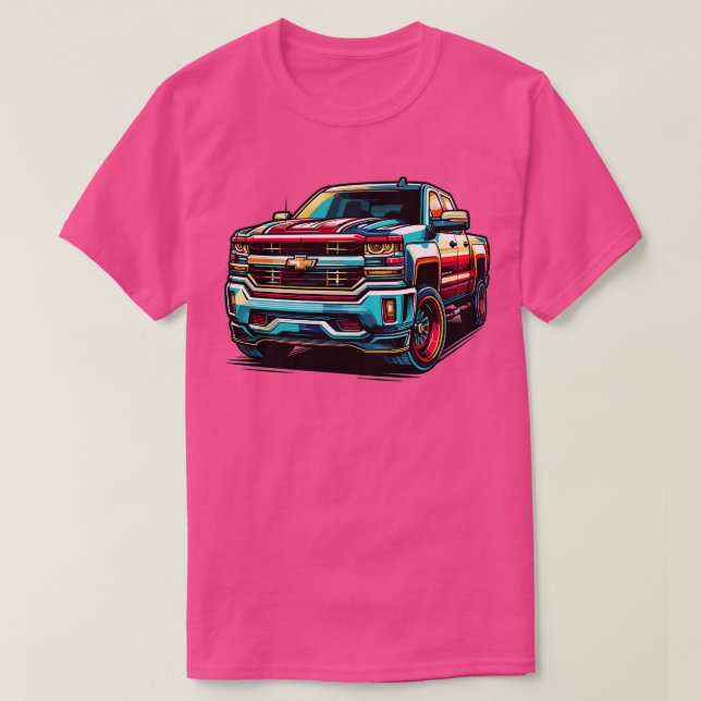Chevrolet Silverado 6 T-Shirt (Design Front)