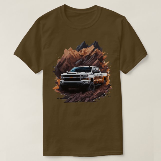 Chevrolet Silverado off road T-Shirt (Design Front)