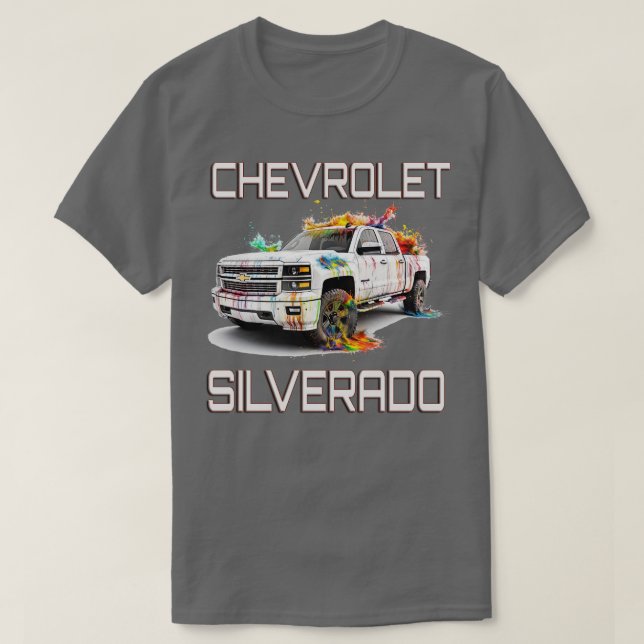 CHEVROLET SILVERADO T-Shirt (Design Front)
