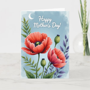 Chevron Bloom Affection Card