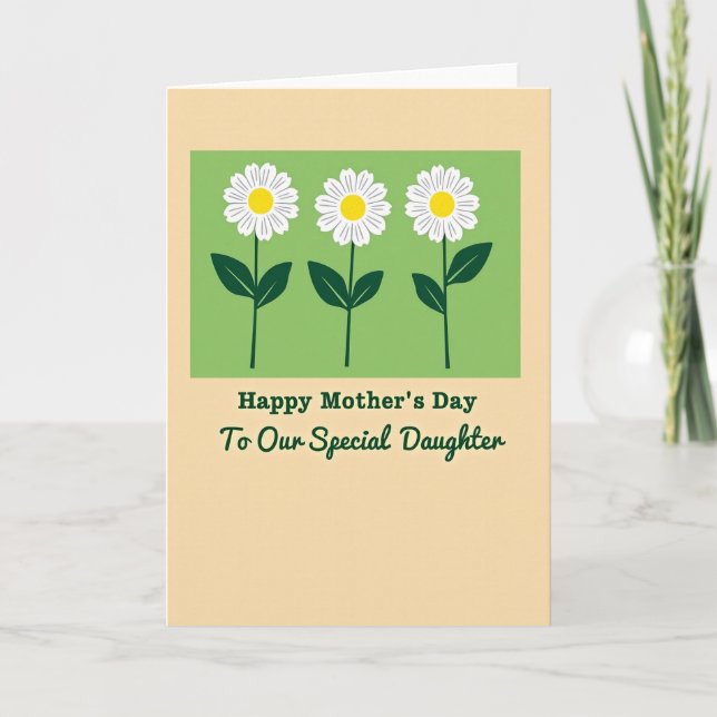 Chevron Bloom Appreciation Card (Front)