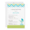 Chevron Carriage Baby Shower Invitation  |  Boy