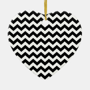 Chevron Ceramic Tree Decoration