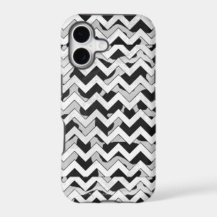 Chevron Cow Black and White