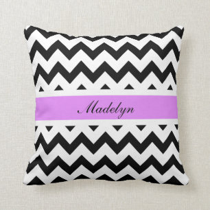 Chevron Custom Name Pillow