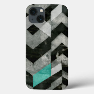 Chevron Exclusion II iPhone 13 Case