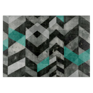 Chevron Exclusion II Cutting Board