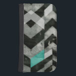 Chevron Exclusion II Samsung S4 Wallet Case<br><div class="desc">Patterns</div>