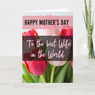 Chevron Flower Bouquet Card