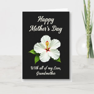 Chevron Flower Family Love Card