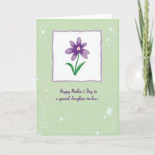 Chevron Gentle Bloom Card