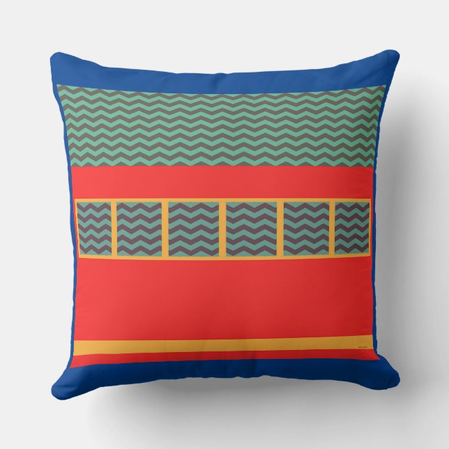 Chevron Geo Cushion (Back)