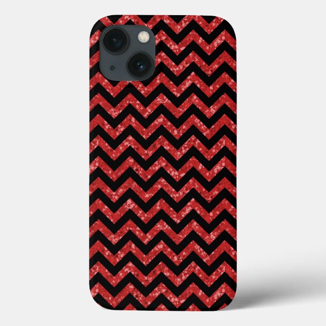 Chevron Glitter Look iPad Air BT Case (Back)