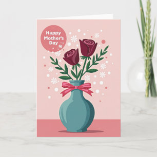 Chevron Happy Mothers Card