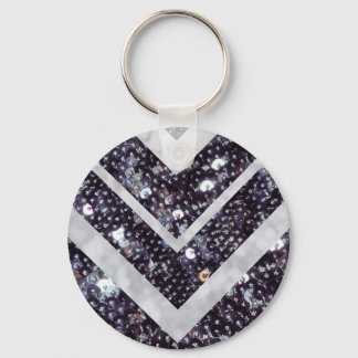 Chevron Key Ring