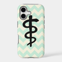 Chevron Medical Symbol iPhone Case