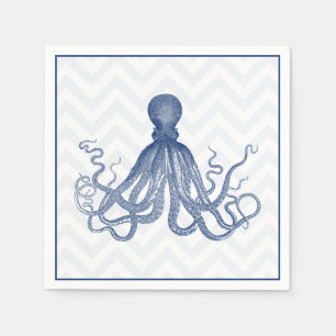 Chevron Octopus LT Napkin
