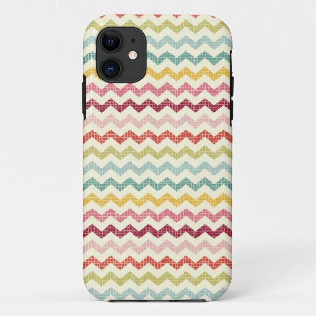 Chevron Pattern 4 Case-Mate iPhone Case (Back)